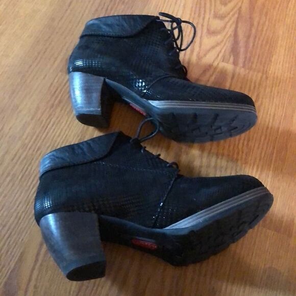 Wolky’s  jaquerie cuffed bootie sz 37 - Picture 4 of 8